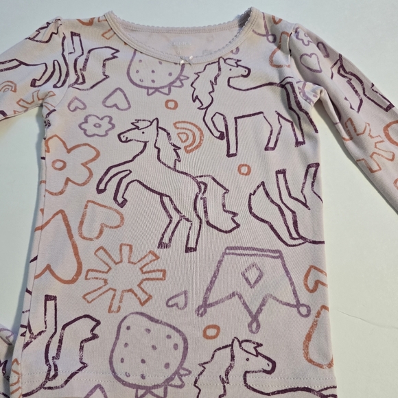 Just One You by Carter’s 4T Princesses and Horses 4-Piece Print Pajama Set - Picture 9 of 13